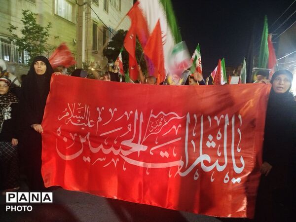 رنگ‌ و بوی محرم در خیابان‌های رجایی شهر کرج