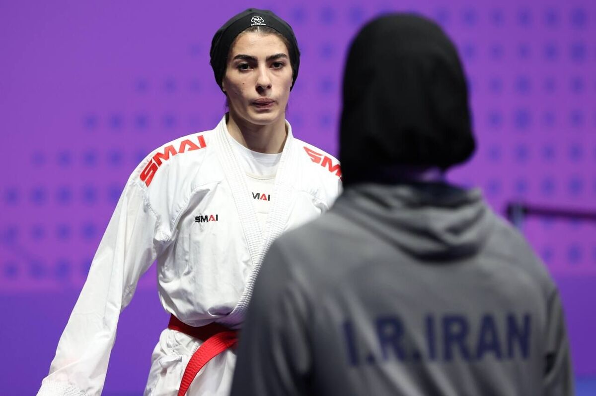 پایان طلایی کاراته‌کاهای ایران در لیگ جهانی؛ نشان طلا بر گردن گلشادنژاد