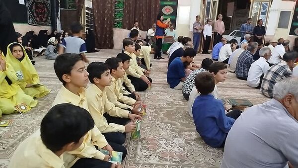 افتتاحیه جلسه قرآنی شهدای فدافن 