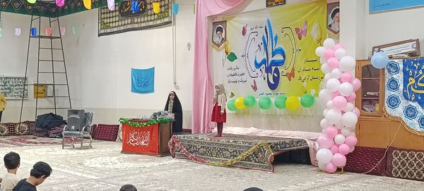 مراسم ولادت حضرت فاطمه (س)  در مسجد چهارده معصوم الغدیر