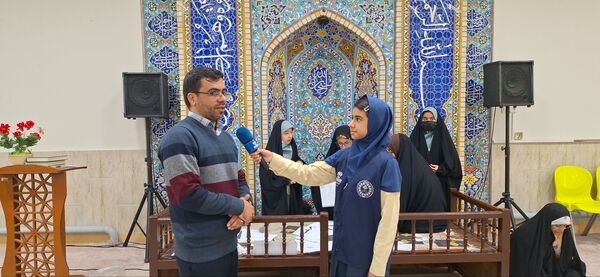 مسابقات قرآن و احکام دختران ابتدایی در دارالقرآن امام حسین(ع) ناحیه ۶ مشهد