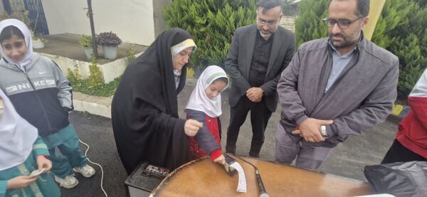 همدلی دانش‌آموزان محمودآبادی با کودکان غزه