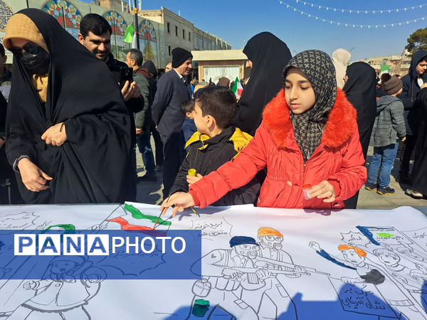 راهپیمایی 22 بهمن در قم -2