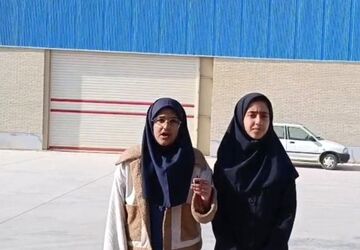 بازدید دانش‌آموزان میبد از کارخانه موادغذایی حلوا ارده و ارده