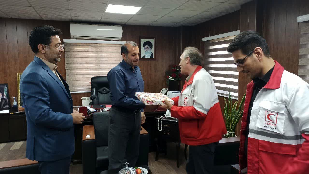 دیدار مسئولان شهرستان قرچک با فرماندار شهرستان قرچک به‌مناسب هفته دولت 