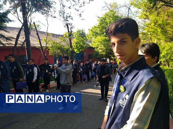 افتتاحیه اردوی مسئله محور پسران در اردوگاه شهید باهنر تهران 