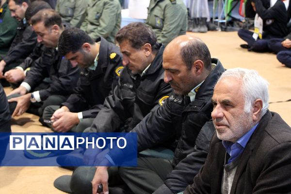 یادواره شهدای دانش‌آموزی سامان در ایام فاطمیه 