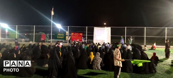 مراسم سوگواری رهبر شهید امام قائد در روستای زیارت پیرکرکان قلعه‌گنج 