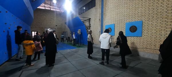 مسابقات دارت در سالن تختی شهرستان سملقان