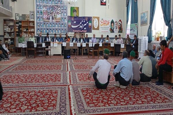 میز خدمت با حضور رؤسای ادارات در شهر بار