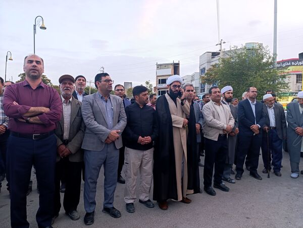 تجمع باشکوه مردم آشخانه در محکومیت اسرائیل و ترور شهید سیدحسن نصرالله 