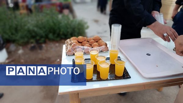 برپایی موکب کودکان و نوجوانان عاشورایی کانون پرورش فکری در یاسوج