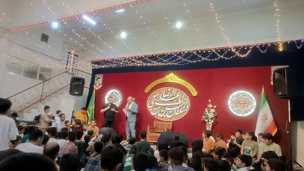جشن میلاد امام رضا (ع) در مسجد الرضای نیشابور 