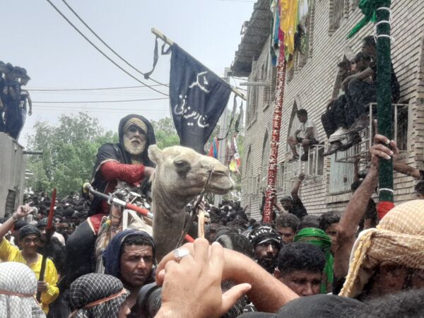 مراسم عزاداری روز عاشورا در میناب