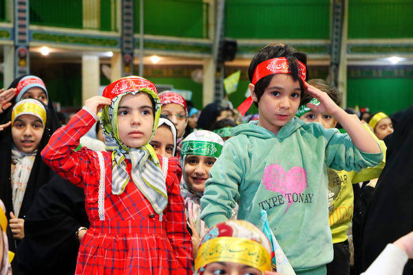 اجتماع عظیم سربازان کوچک صاحب الزمان(عج) یزد