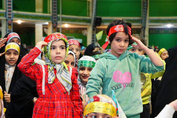 اجتماع عظیم سربازان کوچک صاحب الزمان(عج) یزد