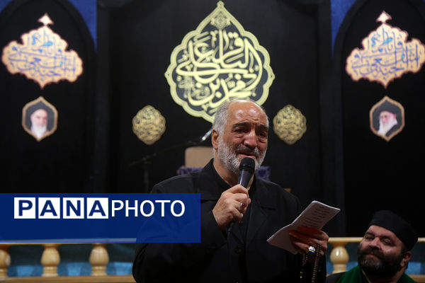 عزاداری شب شهادت امام باقر(ع) در حرم کریمه اهل بیت