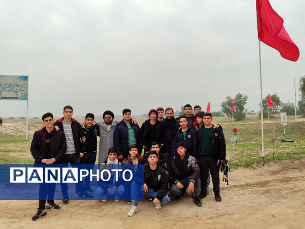 اردوی راهیان نور دانش آموزان پسر ناحیه 3 قم