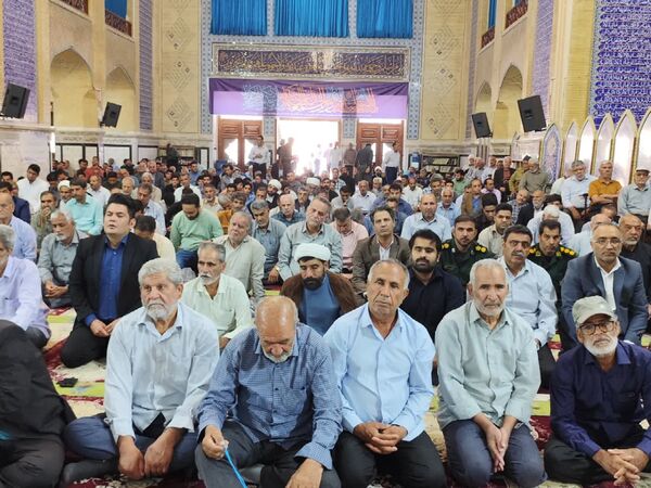 نماز جمعه شهرستان دارالصابرین بم 