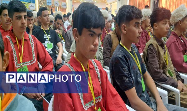 آیین افتتاحیه بیست‌ و سومین اردوی کشوری دانش‌آموزان عشایر