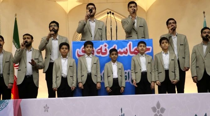 حضور پرشور مردم گرگان در 9 دی