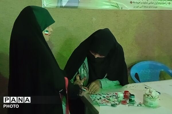 موکب هنرستان حضرت زهرا (س) به روایت تصویر