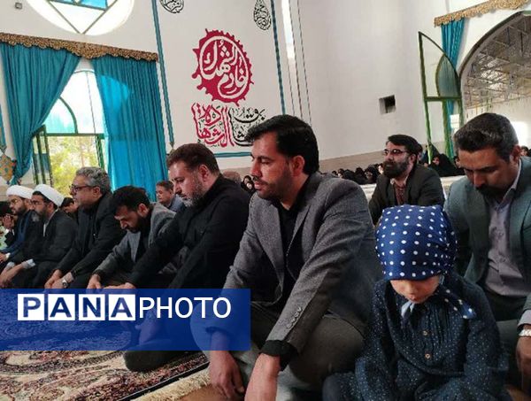 عزاداری سیدالشهدای خدمت «شهید آیت‌الله رئیسی» در کوهبنان