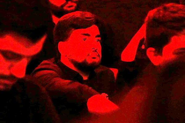 خروش نوجوانان کاشمری در عزای شب هفتم