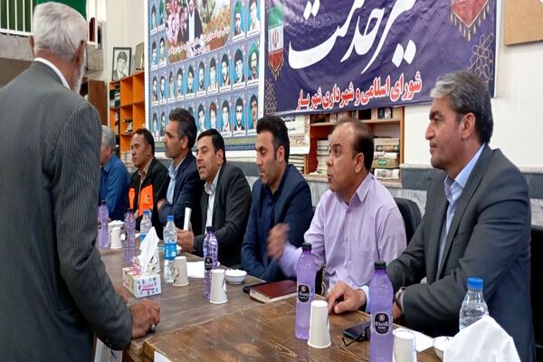 میز خدمت با حضور رؤسای ادارات در شهر بار