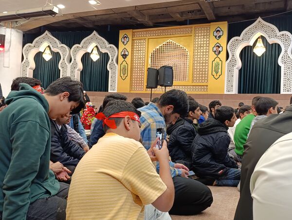 مراسم ولادت امام حسن مجتبی(ع) در میدان شهدای مشهد مقدس