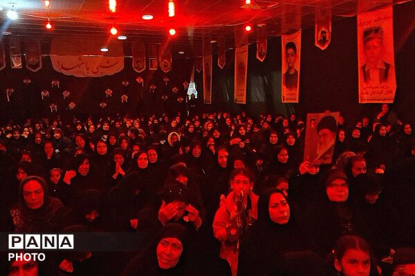 مراسم سوگواری شهادت رهبر معظم انقلاب اسلامی آیت الله امام خامنه ای (ره) در باشت