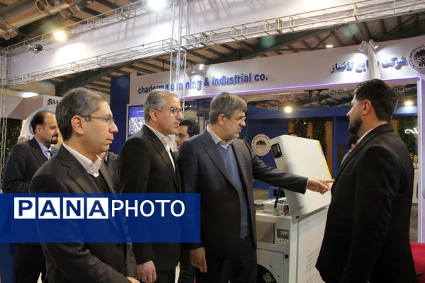 افتتاح نمایشگاه فناوری‌های معدنی در یزد