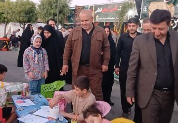 حضور مدیران سازمان دانش‌آموزی کشور در موکب دانش‌آموزی کامیاران