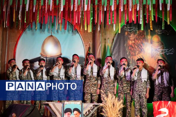 یادواره شهدای شهرستان قلعه‌گنج و ششمین سالگرد شهادت حاج‌قاسم سلیمانی