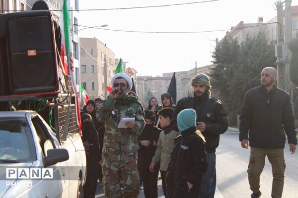 اجتماع خونخواهان و منتقمین شهادت حضرت آیت الله الامام شهید سید علی خامنه ای در پردیس