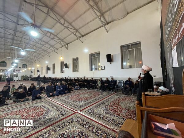 بازدید امام جمعه شهرستان کاشمر از هیأت های مذهبی روستای کسرینه