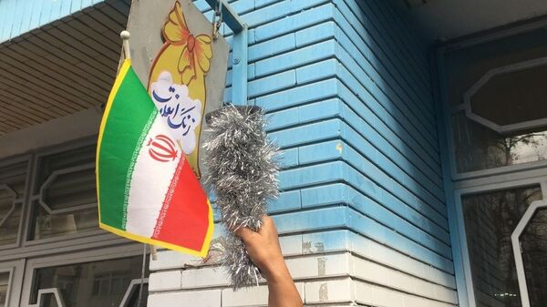 آیین نواختن زنگ چهل و هفتمین سالروز پیروزی انقلاب اسلامی در دبستان دخترانه فرهنگیان ۲