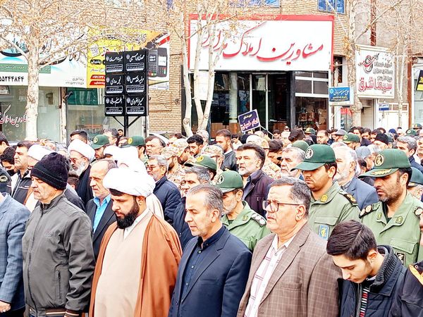 تشییع با شکوه شهید جوادحسن زاده شهید مرزبانی فراجا