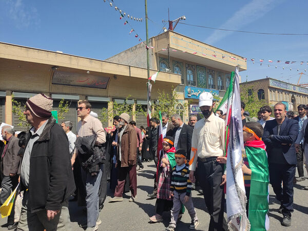 جلوه هایی از راهپیمایی روز جهانی قدس در قم