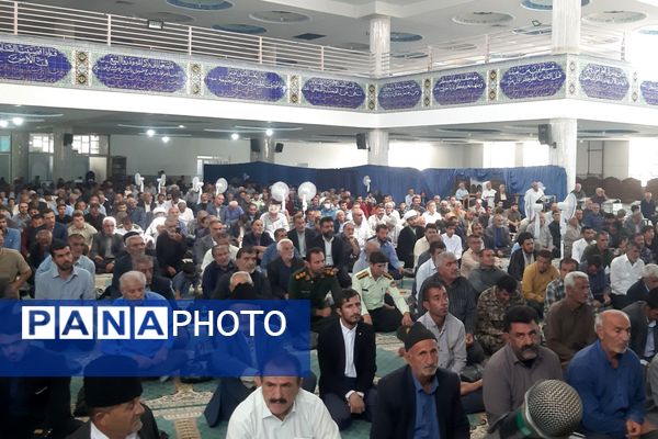 اقتدار مردم شهرستان لردگان در نماز جمعه