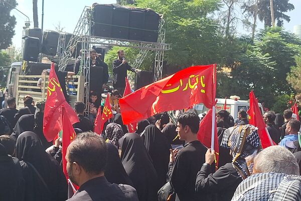 مراسم راهپیمایی جاماندگان اربعین حسینی در شیراز