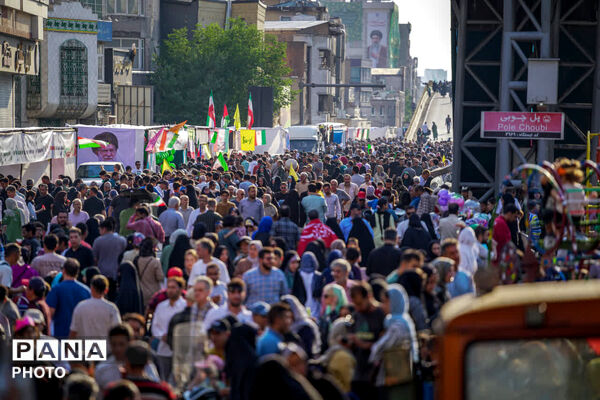 جلوه‌هایی از مهمانی 10 کیلومتری غدیر