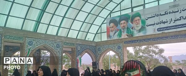 مراسم عزاداری چهلمین روز شهادت ناوبان دوم سجاد عسکری