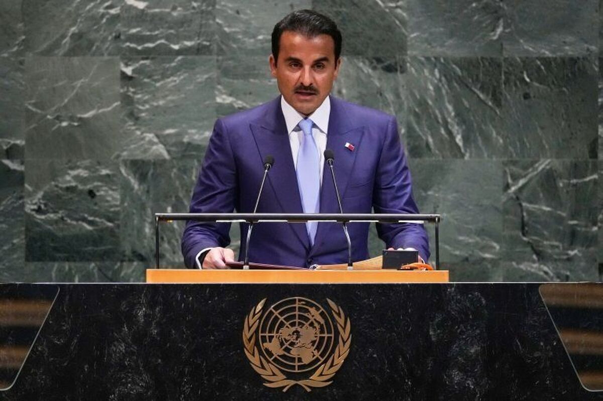 امیر قطر: دوحه هدف حمله تروریسم دولتی قرار گرفت