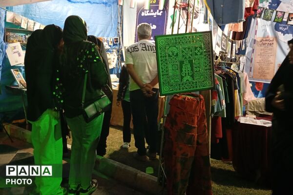 نمایشگاه هفته مشاغل هنرستان سعادت پردیس