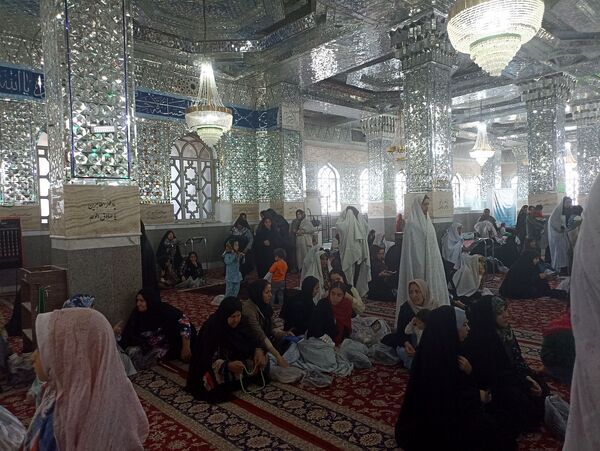 سیزده بدر در امامزاده میامی مشهد