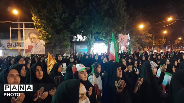 تداوم تجمعات شبانه مردمی شهرستان کوهدشت