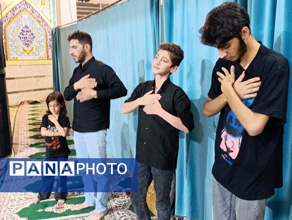 مراسم سوگواری شهادت حضرت رقیه (س) در شهر سفید‌دشت 