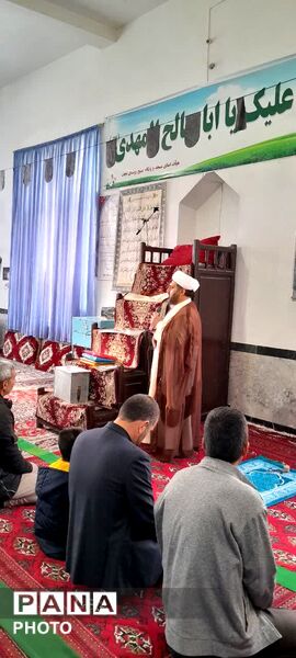 نماز عید سعید فطر در روستای نجف