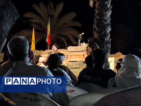 یادواره شهدا در روستای آرنگو پایین 